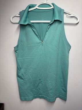 Lululemon Teal Half-Zip Athletic Top